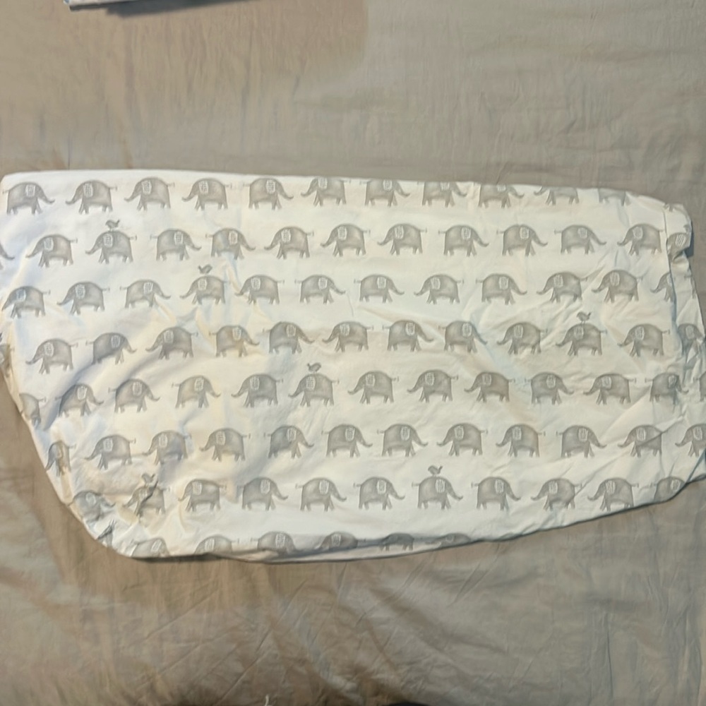 Pottery barn fitted crib sheet